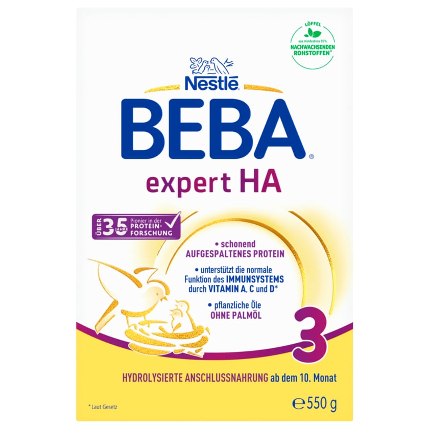 Nestlé Beba Expert HA 3 550g
